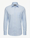 Regular Fit Herrenhemd Chambrey Blau