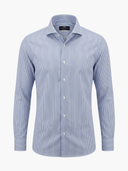 Shirt Shark Collar Striped Finest Quality
