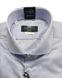 Shirt Shark Collar Striped Finest Quality