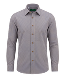 Traditional Shirt WindsorBrown and Blue Check Pattern