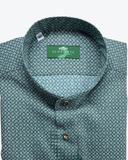 Trachten shirt stand-up collar pattern