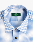 Trachtenhemd Classic Grün Karo