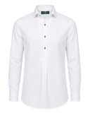 Traditional Shirt with Natural Buttons, Fine Oxford