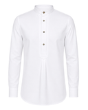 Traditional shirt Classic with pleats and stand-up collar