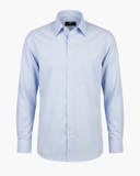 Klassik Herrenhemd Eisblau