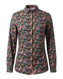 Bluse Blüten Muster