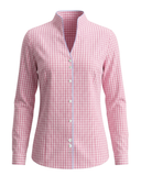 Trachtenbluse Rosa Vichykaro - GOTS Bio