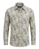 Shirt Windsor Fashion Fit Wildflower Pattern Chest Pocket