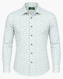 Trachtenhemd Paisley-Allover