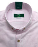 Traditional Shirt Pink with Button-Down Collar