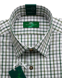 Green Checked Trachten Shirt