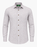 Traditional Shirt Striped Red Pattern
