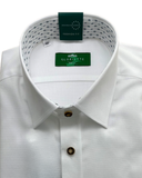 Traditional Shirt Classic Patterned Inner Collar