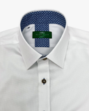 Trachtenhemd Kentkragen Struktur