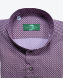 Trachten shirt stand-up collar pattern