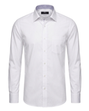 Shirt Windsor Blue-Pattern-Contrast Details Finest Quality
