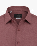 Hemd Bordeaux Ton-in-Ton-Paisley-Muster