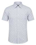 Kurzarm Windsor Rauten Fashion Fit