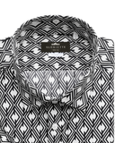 Kurzarmhemd Windsor Grafik