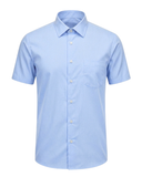 Kurzarmhemd Windsor Hellblau Fashion Fit