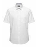 Kurzarmhemd Grau Gestreift