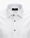 Hemd Windsor Farbakzent Knopf Fashion Fit