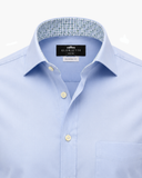 Hemd Fashion-Fit Blau Iron Free