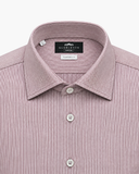 Hemd Fashion Fit Bordeaux Struktur