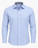 Hemd Regular Fit Hellblau Iron Free