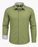 Trachtenhemd Regular Fit Floral Muster