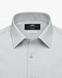 Hemd Anthrazit Regular Fit und Oxford-Struktur