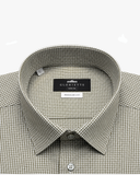 Pastellgrün Kariertes Hemd Regular Fit