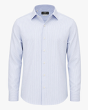 Nadelstreifenmuster Hemd Regular Fit