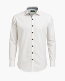 Trachtenhemd Classic Windsor Weiß