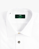 Classic Trachtenhemd Tasche Kurzarm weiß