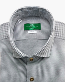 Trachtenhemd Slim Fit Haifisch Gepunktet