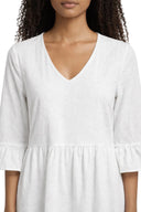 Midi Dress Cotton Structure