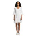 Midikleid Cotton Structure