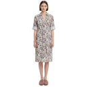 Midikleid Flower Print