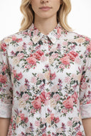 Midi Dress Rose Print