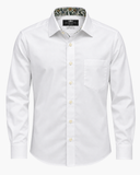 Hemd Regular Fit Weiß Iron Free
