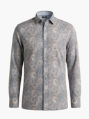Shirt Fashion Fit Paisley Pattern